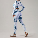 2 pieces Seamless Tie-dye Workout Sets
