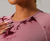 2 pieces Seamless Tie-dye Workout Sets