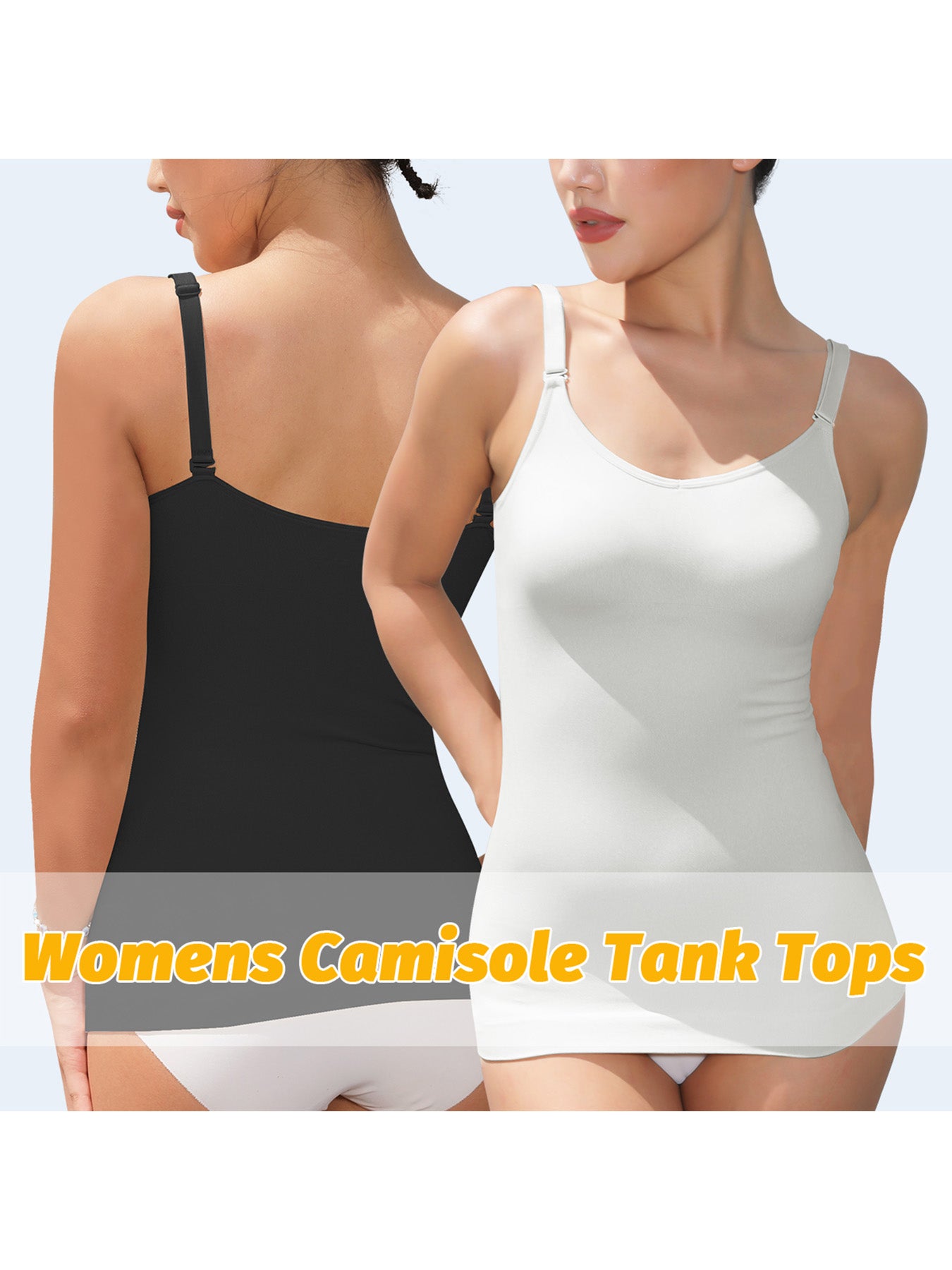 Adjustbale Strap Tank Tops Shapewear