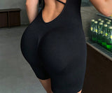 Back Cutout Yoga Bodysuit