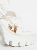Grace Women's High Heel Platform Pump Sandals.