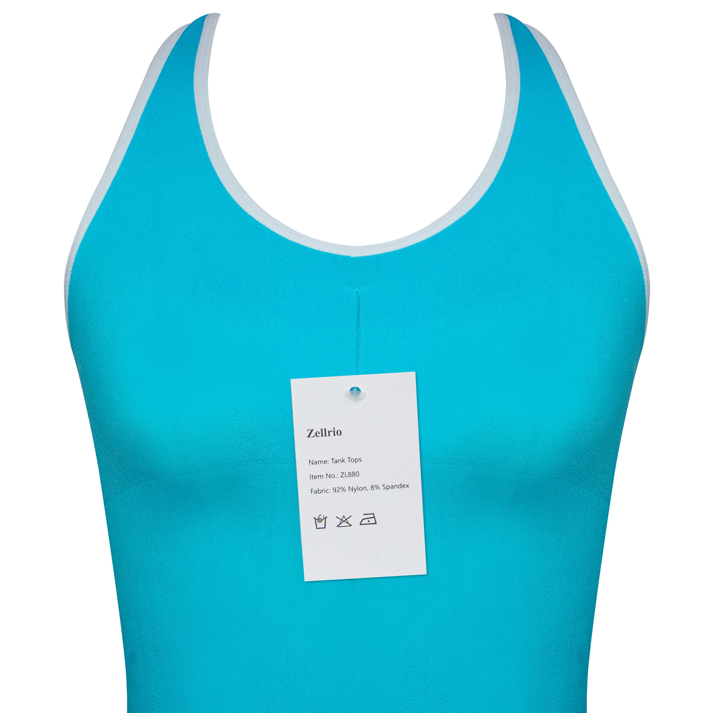 ZELLRIO Women Tummy Control Shapewear Tank Tops - Seamless Compression Racerback Vest Body Shaper Tank Top