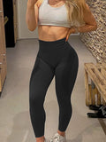 High Waisted Tummy Control No See Through Workout Yoga Pants