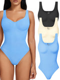 V Neck Bodysuit Thong Shapewear