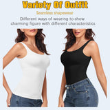 Women's Square Neck Tank Tops Shapewear