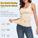 Women's Square Neck Tank Tops Shapewear