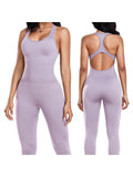 Jumpsuits Seamless Gym Bodycon Rompers