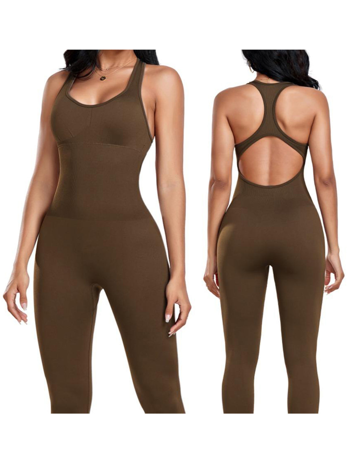 Jumpsuits Seamless Gym Bodycon Rompers